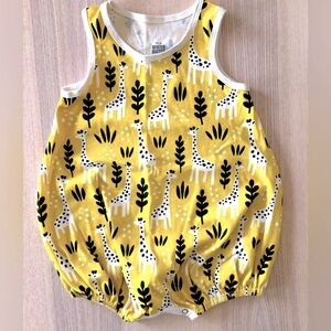 Giraffe bubble romper - 18 months